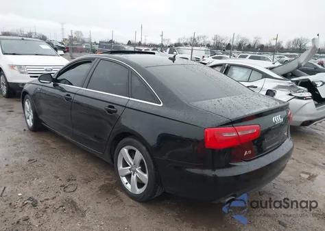 2012 Audi A6 3.0 Premium из США, поврежденный, VIN WAUGGAFC1CN170955